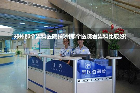 郑州那个男科医院(郑州那个医院看男科比较好)