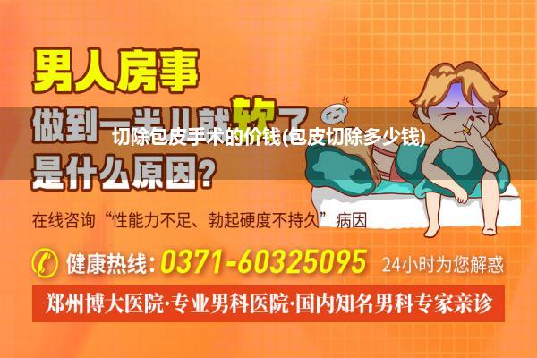 切除包皮手术的价钱(包皮切除多少钱)