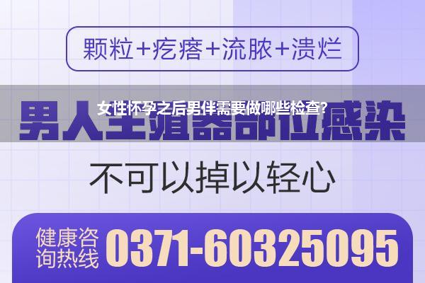 女性怀孕之后男伴需要做哪些检查?