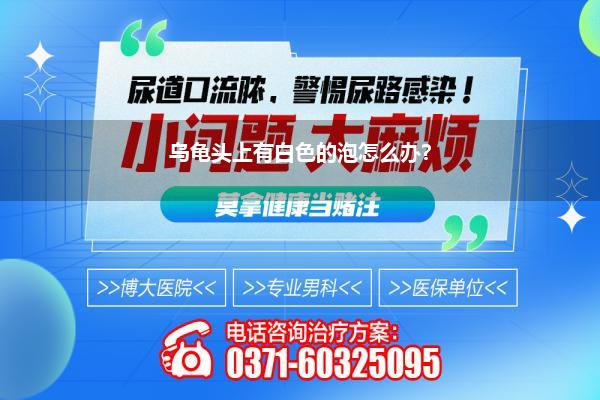 乌龟头上有白色的泡怎么办?