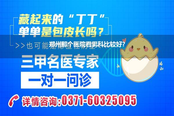 郑州那个医院看男科比较好?